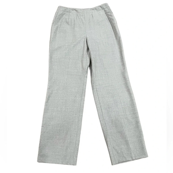 Talbots Petites‎ Women’s Pants Wool Blend Straight Lining Light Gray Size 4 - Picture 11 of 11